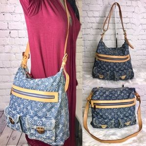🦋RETIRED🦋Crossbody denim Louis Vuitton bag